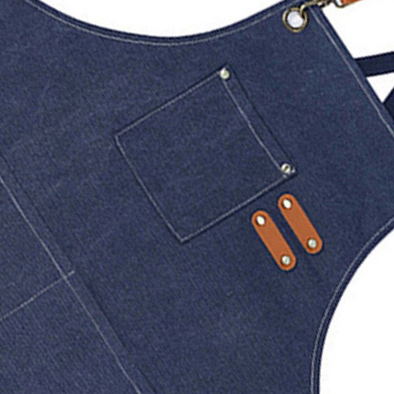 Woodworking Apron Thicken Canvas Waterproof Work Apron for Gardening Coffee