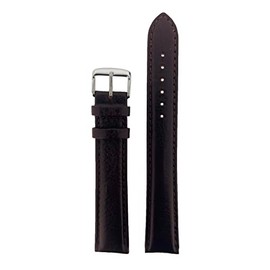 Tech Swiss XXXL Watch Band Leather Padded Mens Black or Brown (18mm, 20mm or 22mm)