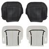 NLQR Both Sides Bottom Replacement Seat Covers Black & Foam
