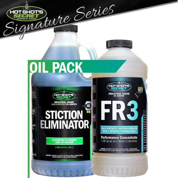 Signature Series Oil Pack [(1) 64oz Stiction Eliminator and (1)