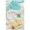 King Cole 4 Ply Knitting Pattern Kids Cable Knit Jacket