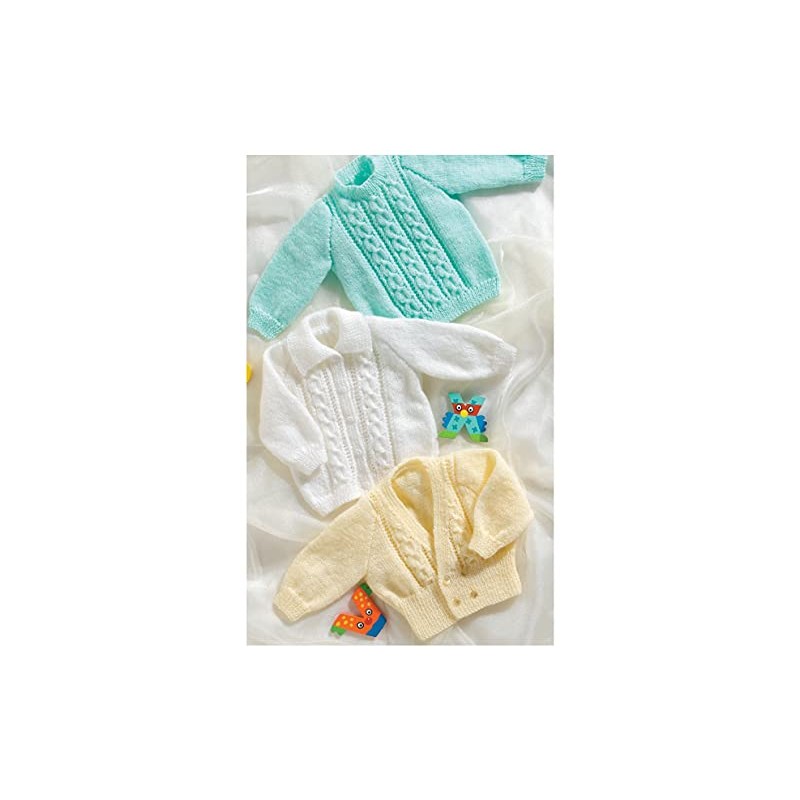 King Cole 4 Ply Knitting Pattern Kids Cable Knit Jacket