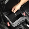 Jimen for JL/JT Lock Box, Center Console Locking Lid Safe