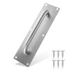 Sliding Door Handle,Fire Door Push Plate and Pull Handle,11.8x3.1inch Stainless