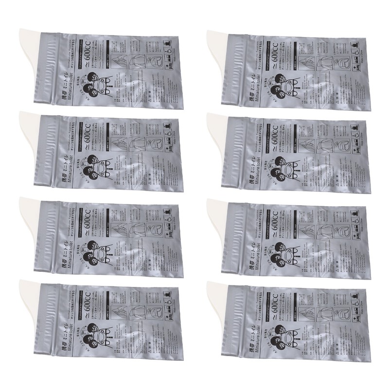 20 Pcs Disposable Urine Bag 600cc Unisex Strong Sealing High