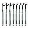 Moody 58-0161 8-Piece Open End Metric Wrench Set