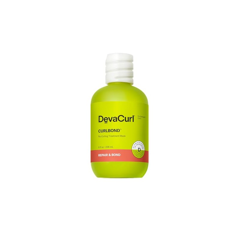 DevaCurl CurlBond Re-Coiling Treatment Mask | Helps Re-Link Broken Bonds