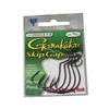 Gamakatsu Skip Gap Worm Hook-5 Per Pack (Black, 4/0)