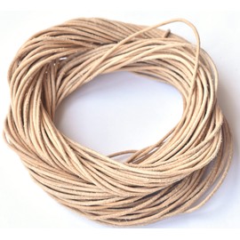 1.8 mm Natural Leather Cord 25 Meter Hank (26 Yards)