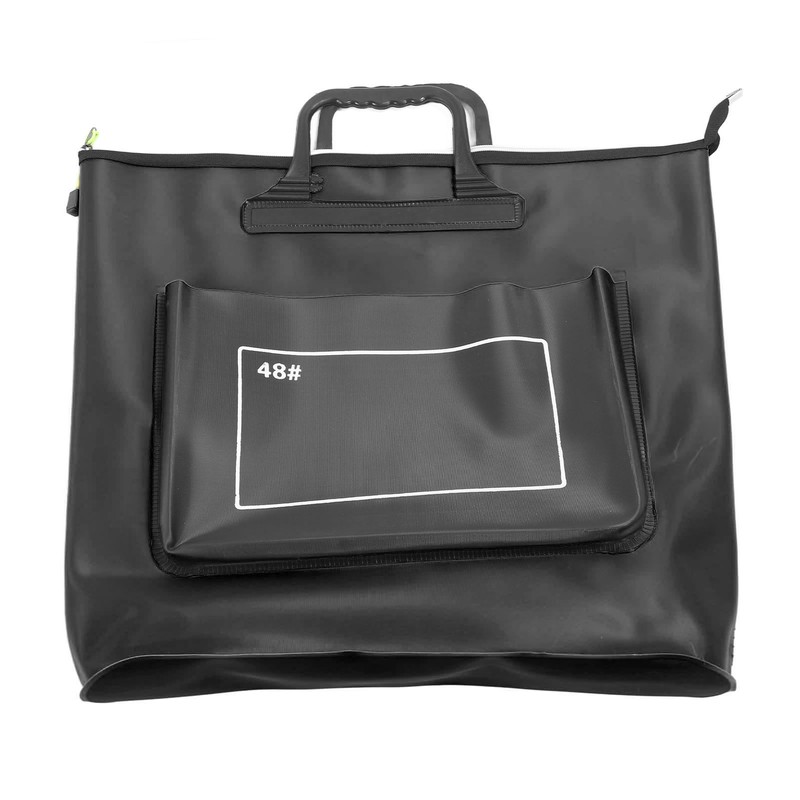 Folding Fish Bucket 48L EVA Thicken Waterproof Anti Leakage Zippered