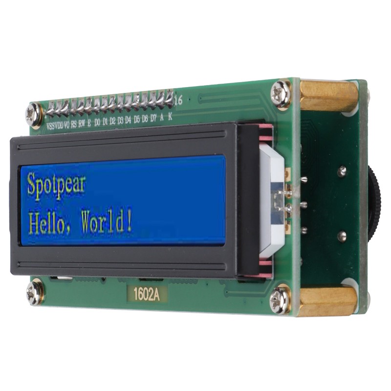 LCD Display Module 1602 Screen Expanding Board Accessories for Raspberry