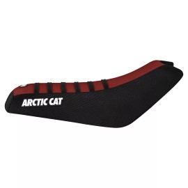 Enjoy Mfg Arctic Cat 250 300 400 454 500 4x4 2x4 Seat Cover BLK sides-MAROON-B