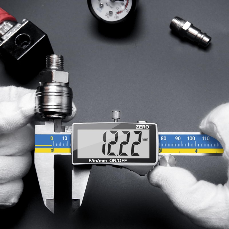 Digital Caliper, Preciva Electronic Stainless Steel Caliper Measuring Tool Vernier
