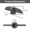 VIDABTE T-Handle Crank for Andersen Casement Windows, 3/8 in Tee