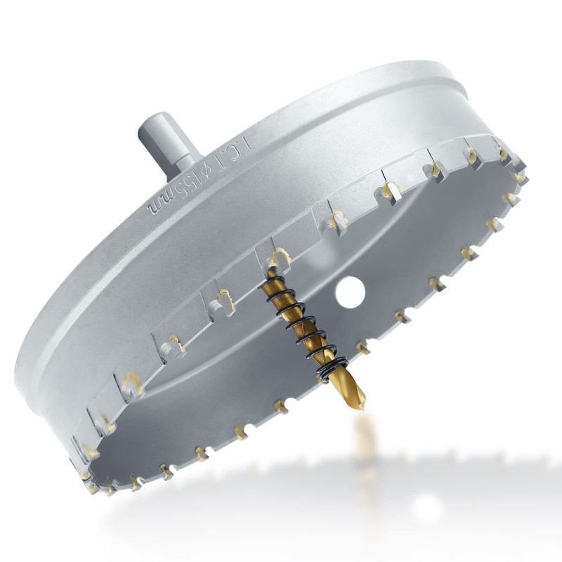 Luomorgo 6-1/8" 155mm TCT Carbide Hole Saw Tungsten Carbide Tipped