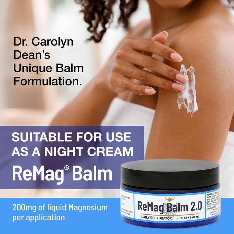 RnA ReSet ReMag Balm – Ultra-Rich Magnesium Body Moisturizer with