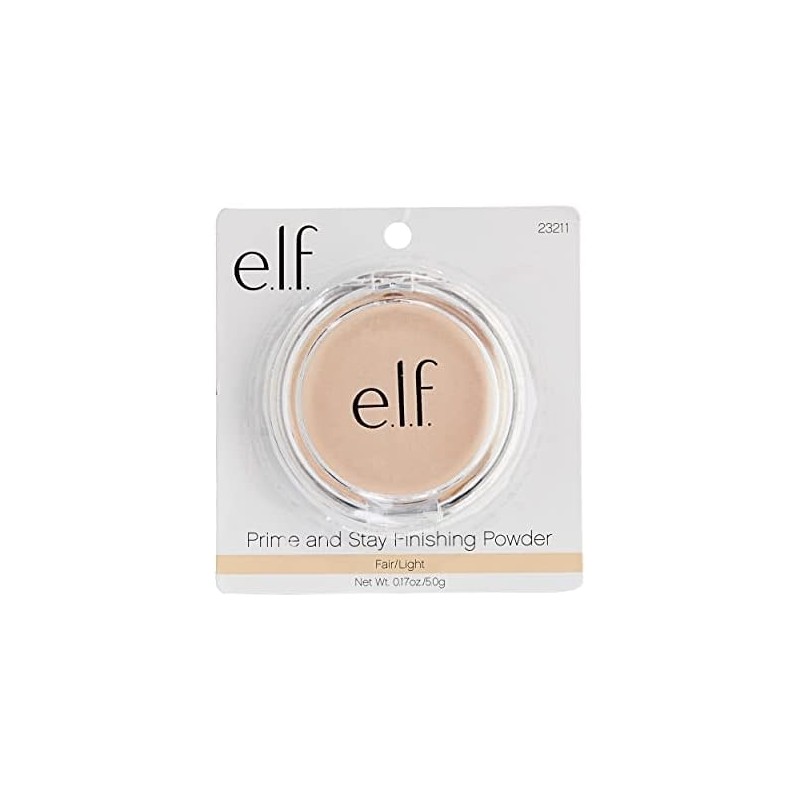 e.l.f. Cosmetics Polvo Acabado Prime & Stay, Fair/Light