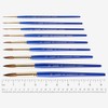 Daler-Rowney Sapphire Watercolour Brush, Sable & Synthetic Blend, Short Handle,