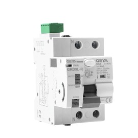 GEYA Automatic Reclosing Leakage Circuit Breakers RCD Electromagnetic (Auto Recloser AC220V+A-SI Type RCCB 2P-40A-30mA)