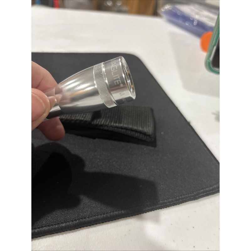 Mag-Lite Mini Bulb Silver Flashlight AA Battery (Open Box) +