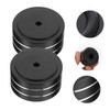 LABRIMP 2pcs Vibration Aluminium Alloy Speaker Pads Isolation Feet Cushions
