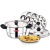 PANCA Idli Maker Stainless Steel Idli Cooker, Idli Steamer, Idly