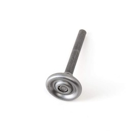 Garage Door Rollers - Heavy Duty 7 Ball Bearing Steel Garage Door Wheels Replacement, 2" Diameter, 4" Stem, 35lb Load, 10,000 Cycles, Compatible with 2" Tracks for Smooth, Quiet Operation