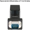 DTech DB9 to RJ45 Serial Adapter RS232 Male to RJ-45