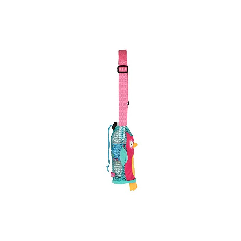 Stephen Joseph SJ670176A Children's Owl Bottle Holder, Polyester, Pink