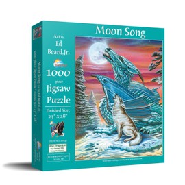 SUNSOUT INC - Moon Song - 1000 pc Jigsaw Puzzle by Artist: Ed Beard Jr - Finished Size 23" x 28" - MPN# 20141