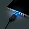 Seiwa cable LED Light cable MU microUSB 2.1A corresponding 1m