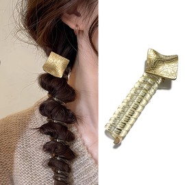 Natunofu Hair Rubber Wire Pony Fashionable Adult Coil Up Cute Accessory Ladies' Hair Arrangement Korean Hair Accessory Coil Up Coil Pony Rubber Stylish Decoration Hair Accessories for Women