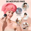 AUTOWT Toallas para Secar el Cabello, 3 Pcs Turbante Microfibra