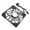 140mm PWM ARGB Fan Ultra Thin 15mm MFDB Dynamic Pressure