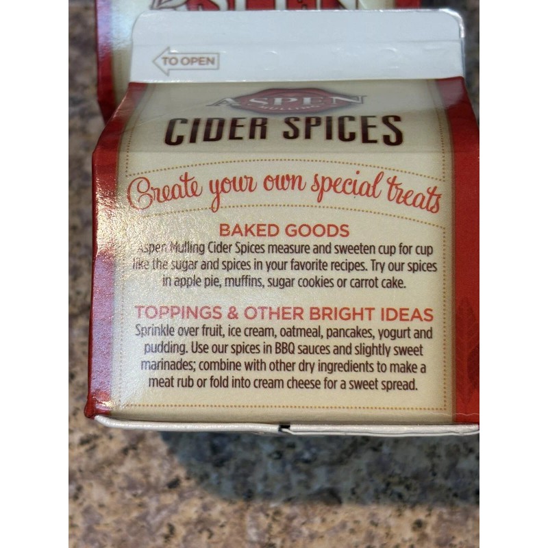 Aspen Mulling Cider Spice - Original Spice Blend - 5.65