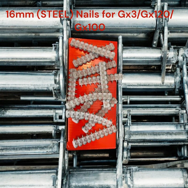 For Hilti Gx Series 1000x collated STEEL nails 16mm-for Hilti