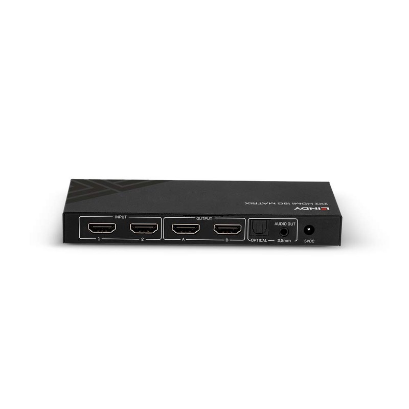 LINDY 38302 2x2 HDMI 18G Matrix