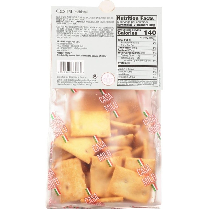 Casa Milo Traditional Crostini 10 x 5.29 oz