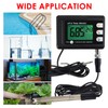 2 in 1 pH & Temperature Meter Digital pH Monitor