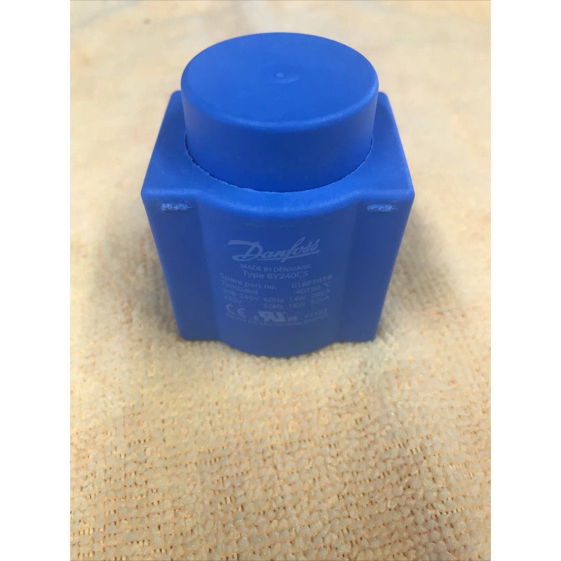 Danfoss New 018F7658 Danfoss 208-240V 14W Din Connect Coil OEM
