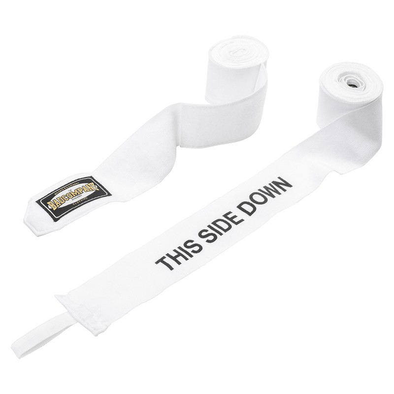 Bad Company Boxing Bandages, Elastic Wrist Wraps with Wide Velcro