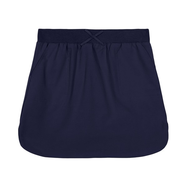 IZOD Girls' School Uniform Pull-on Scooter Skirt with Undershorts, Knit
