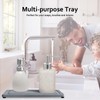 2 PCS Water Absorbing Stone Trays for Bathroom Sink &