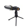 Vaguelly Mic Condenser Microphone Holder Clip for and Karaoke Black