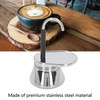 Single Spout Mocha Pot Stainless Steel Lightweight Italian Coffee Maker