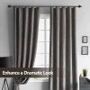 NiceCho 16" to 28" Long Window Curtain Rod Sturdy hanger