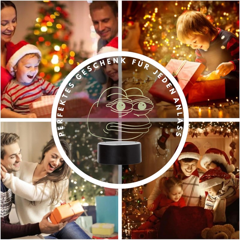 Pepe The Frog Colour Changing LED Light USB Night Light