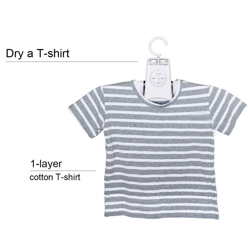 Portable Electric Clothes Drying Rack Folding Laundry Shoes Dryer Hanger