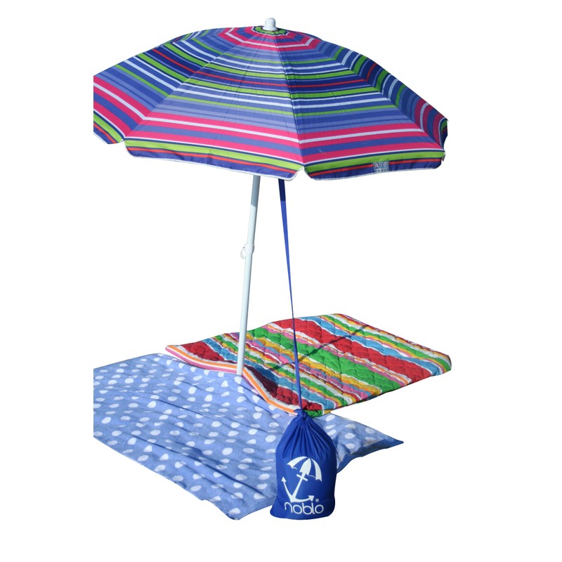Noblo Umbrella Buddy-Simple Beach Shade Umbrella Anchor (blue)