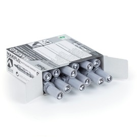 Pentel Maxiflo MWL5M-AO Drywipe Marker - Black, Box of 12